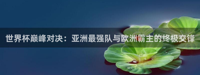 世界杯足球赛:世界杯巅峰对决:亚洲最强队与欧洲霸主的终极交锋